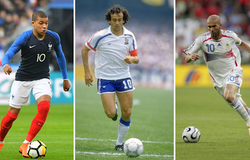 Mbappe sát cánh Zidane trong đội hình tuyển Pháp vĩ đại nhất