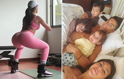 Bạn gái Ronaldo tích cực khoe đường cong để giành lại vị trí số 1