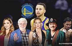 Manny Pacquiao, Jessica Alba và những sao cỡ bự là fan cuồng của Golden State Warriors