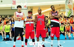 Lee Kwang Soo, HaHa, Jin Woon và những sao Hàn chơi bóng rổ cực đỉnh