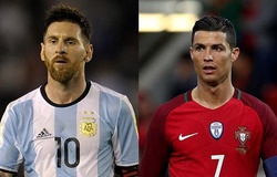 Tổng số bàn thắng của Ronaldo và Messi trong lịch sử World Cup
