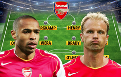 Đội hình nước ngoài vĩ đại nhất của Arsenal gồm 6 thành viên “Invincibles”