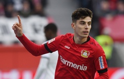 “Bom tấn” Havertz lập thành tích ghi bàn kinh ngạc với Leverkusen