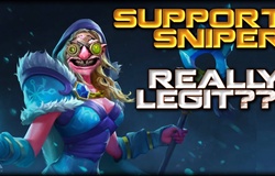 Guide Dota 2 - Sniper ở vị trí Support: Nên hay không?