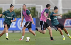 Ronaldo khiến đồng đội nể phục khi đến sân tập khác thường 