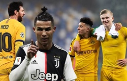 Thống kê vượt trội của Sancho so với Messi và Ronaldo ở tuổi 20
