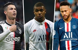Giá trị của Mbappe tăng vọt, Ronaldo và Neymar tụt dốc