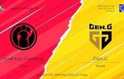 Lịch thi đấu Mid Season Cup 2020 29/5: Đại chiến Trung Hàn