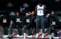 Cả NBA quỳ gối hát quốc ca, ngoại trừ Jonathan Isaac