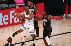 Lội ngược dòng 15 điểm, OKC Thunder cân bằng tổng tỉ số với Rockets