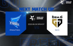 Kết quả Playoffs LCK Mùa Hè 2020 hôm nay 28/8: GEN rộng cửa tới CKTG