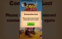 Hướng dẫn sửa lỗi không vào được game Coin Master
