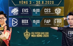 Kết quả Liên Quân Mobile hôm nay 30/8: BOX vs FAP