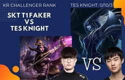 Knight vs Faker ở Thách Đấu Hàn: Kết quả khó tin!