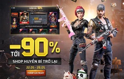 Shop Huyền Bí Free Fire trở lại với khuyến mại tới 90%