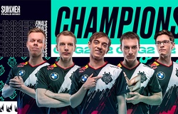 G2 nghiền nát Fnatic, trở thành nhà vô địch LEC Mùa Hè 2020