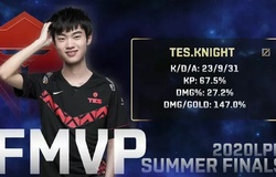 Knight đoạt danh hiệu FMVP chung kết LPL Mùa Hè 2020