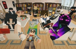 Cách tải map Minecraft Lớp Học Ma Sói của Jaki Natsumi