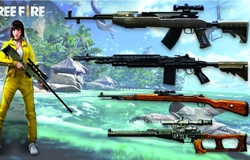 Top 5 súng bắn tầm xa Free Fire: AWM vô đối?