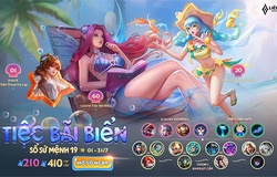 Sổ sứ mệnh mùa 19 Liên Quân: Cực hot với trang phục Tiệc Bãi Biển