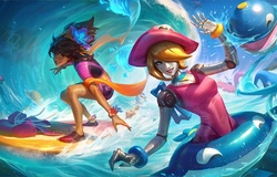 Trang phục Tiệc Bể Bơi lol 2020 chuẩn bị ra mắt ở cập nhật LMHT 10.13