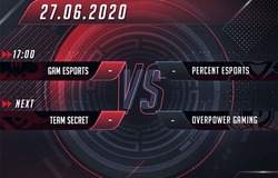 Kết quả VCS Mùa Hè 2020 hôm nay 27/6: GAM vs PER