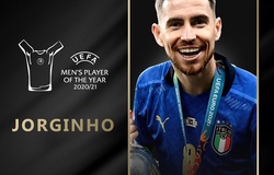Jorginho đoạt giải Cầu thủ xuất sắc nhất UEFA 2020/21