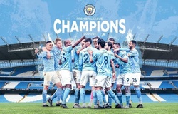 Man City vô địch Ngoại hạng Anh lần thứ 5 sau khi MU thất bại