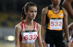 Phần thi của Vũ Thị Ly ở nội dung chạy 800m nữ tại ASIAD 2018