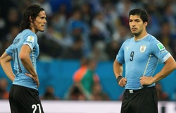 ĐT Uruguay: Cavani khó lấp đầy chỗ trống Suarez để lại