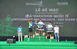 Quán quân SEA Games 31 Hoàng Nguyên Thanh đăng quang giải marathon Hậu Giang 2022