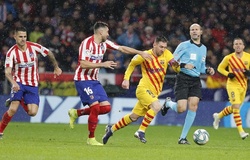 Messi và mối quan hệ kỳ lạ với trọng tài ở trận Barca vs Atletico