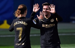 Messi truyền cảm hứng để Griezmann giúp Barca ngược dòng