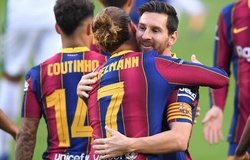 Messi hào phóng nhường sút phạt đền cho Griezmann