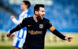 Messi vượt qua kỷ lục của Xavi ở Barca trong ngày lập cú đúp