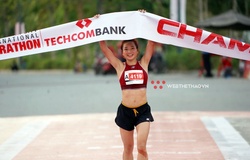 Kỷ lục gia SEA Games Nguyễn Thị Oanh lần đầu chạy 42km tại Techcombank Hanoi Marathon 2022