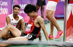 Nguyễn Trung Cường phạm quy, cần hỗ trợ y tế sau cuộc đua 3000m chướng ngại vật Asiad 19