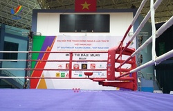 Sàn đấu Muay SEA Games 31 sẵn sàng chờ võ sĩ thượng đài