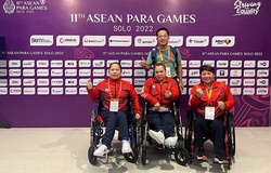 Tuyển thủ điền kinh, bơi Việt Nam tiếp tục “gặt vàng” ASEAN Para Games 2022