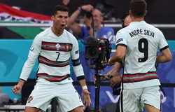 Ronaldo ghi bàn thắng lịch sử của EURO cho Bồ Đào Nha