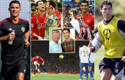 Hình ảnh đặc biệt của Ronaldo: Từ cậu bé gầy gò đến cựu binh cơ bắp