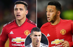 Ronaldo ghi bao nhiêu bàn so với các cầu thủ mặc áo số 7 của MU?