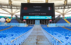 Chùm ảnh: Sân Olimpico sẵn sàng cho đêm hội Euro 2021 của Italia 