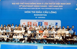 Những tình nguyện viên phiên dịch đặc biệt môn cầu lông SEA Games 31 ở Bắc Giang