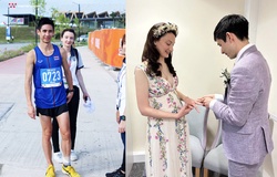 Đối thủ marathon của Hoàng Nguyên Thanh tại SEA Games cưới vợ