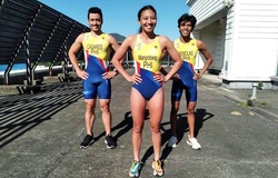 Tuyển triathlon Philippines ra mắt trang phục thi đấu cho SEA Games 31