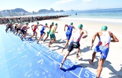 Cách chọn vị trí xuất phát cực đặc biệt của VĐV triathlon Olympic Tokyo