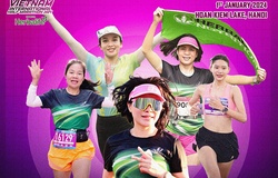 Những đóa hồng đội nữ TRIO H24 tại Giải Bán Marathon Quốc tế Việt Nam 2024 tài trợ bởi Herbalife