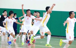 Chùm ảnh: Futsal Việt Nam vỡ òa niềm vui lần thứ hai lập kỳ tích dự World Cup 