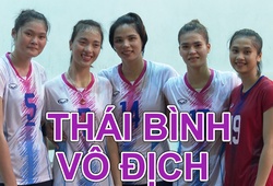 "Lão tướng" Bùi Thị Huệ tỏa sáng giúp Thái Bình vô địch giải bóng chuyền hạng A 2020
